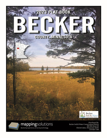 2023 Becker County Plat Book