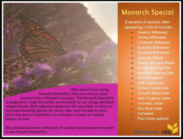 Native Plant Kit - Monarch Special